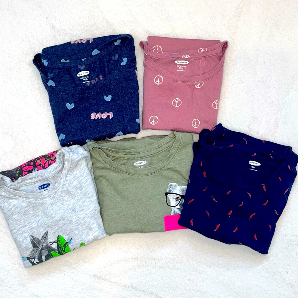 Old Navy T-shirt Bundle (Sz 8 Girls)